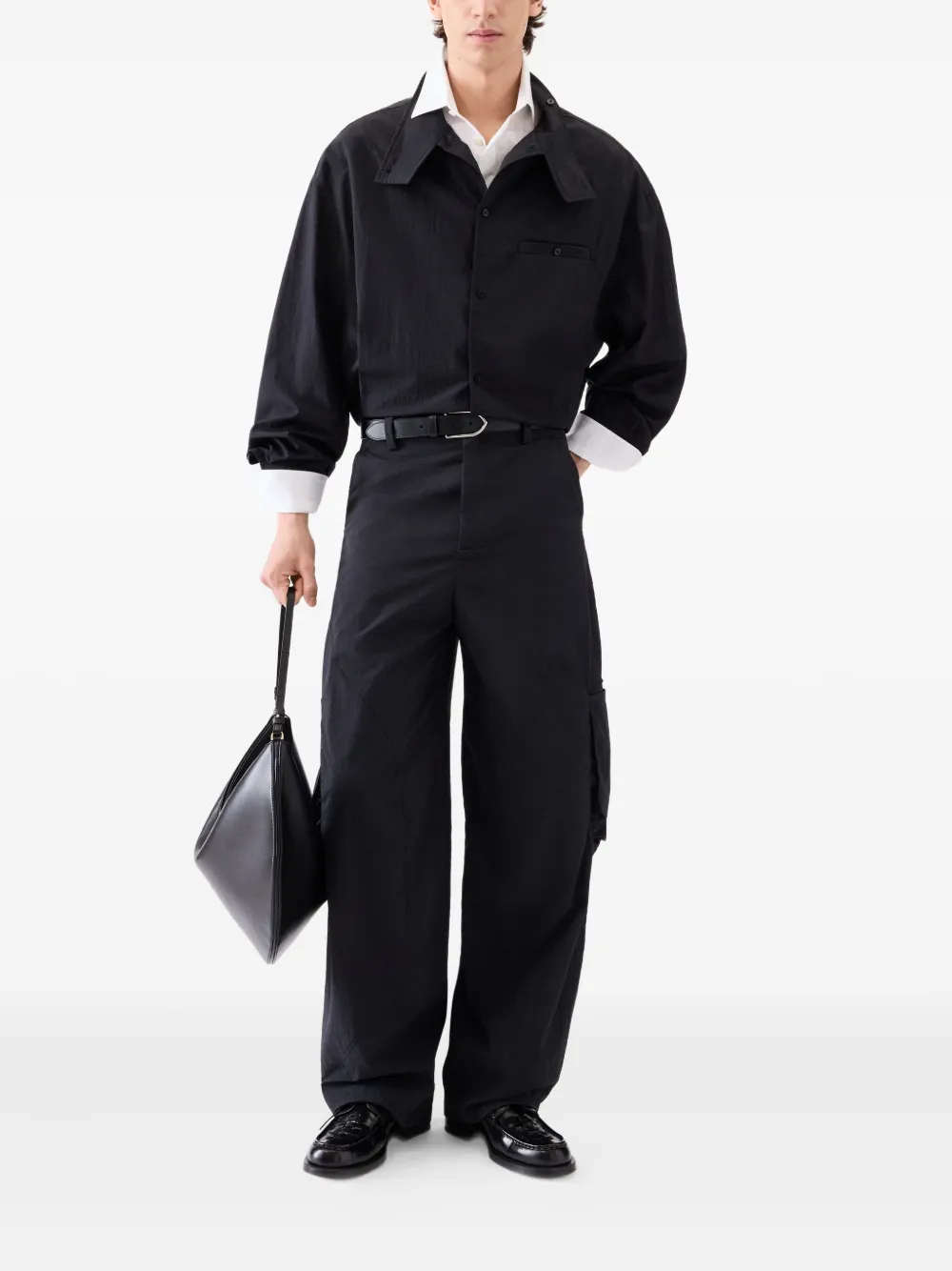 Jacquemus Cargo broek Zwart