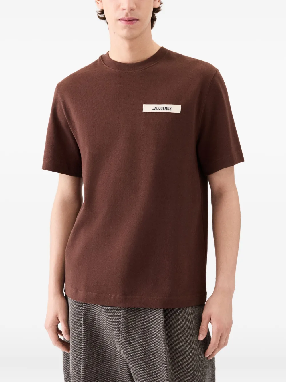 Jacquemus playera con parche del logo | Playeras | Image 2