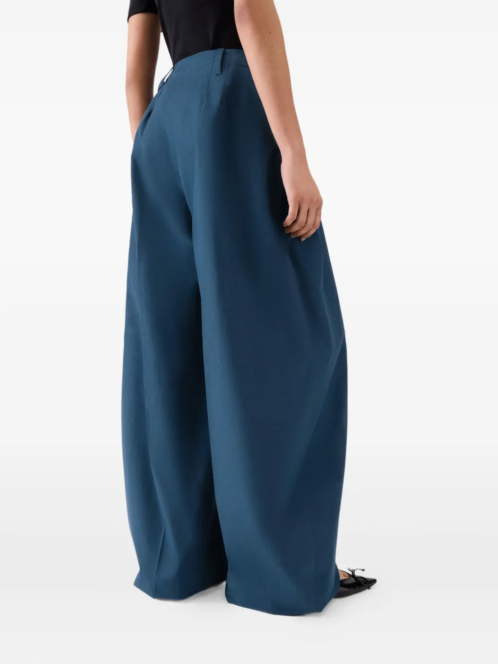 Jacquemus Plooibroek Blauw