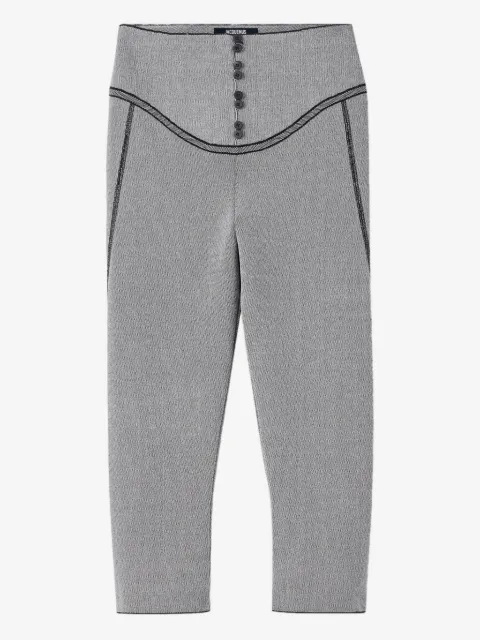 Jacquemus pantalones cortes de detalles con botones