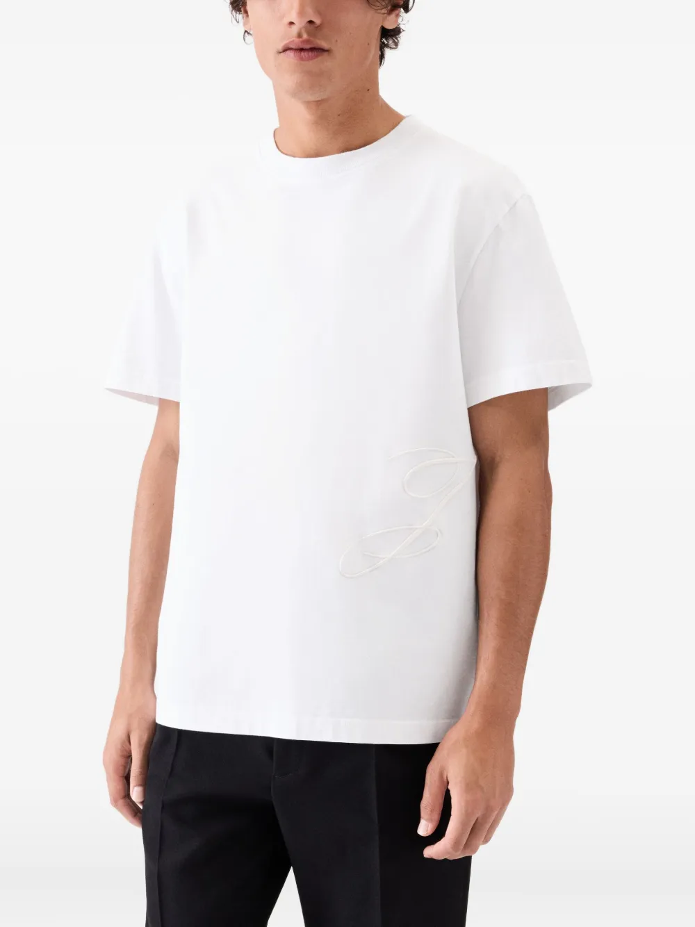 Jacquemus playera con logo bordado | Playeras | Image 2
