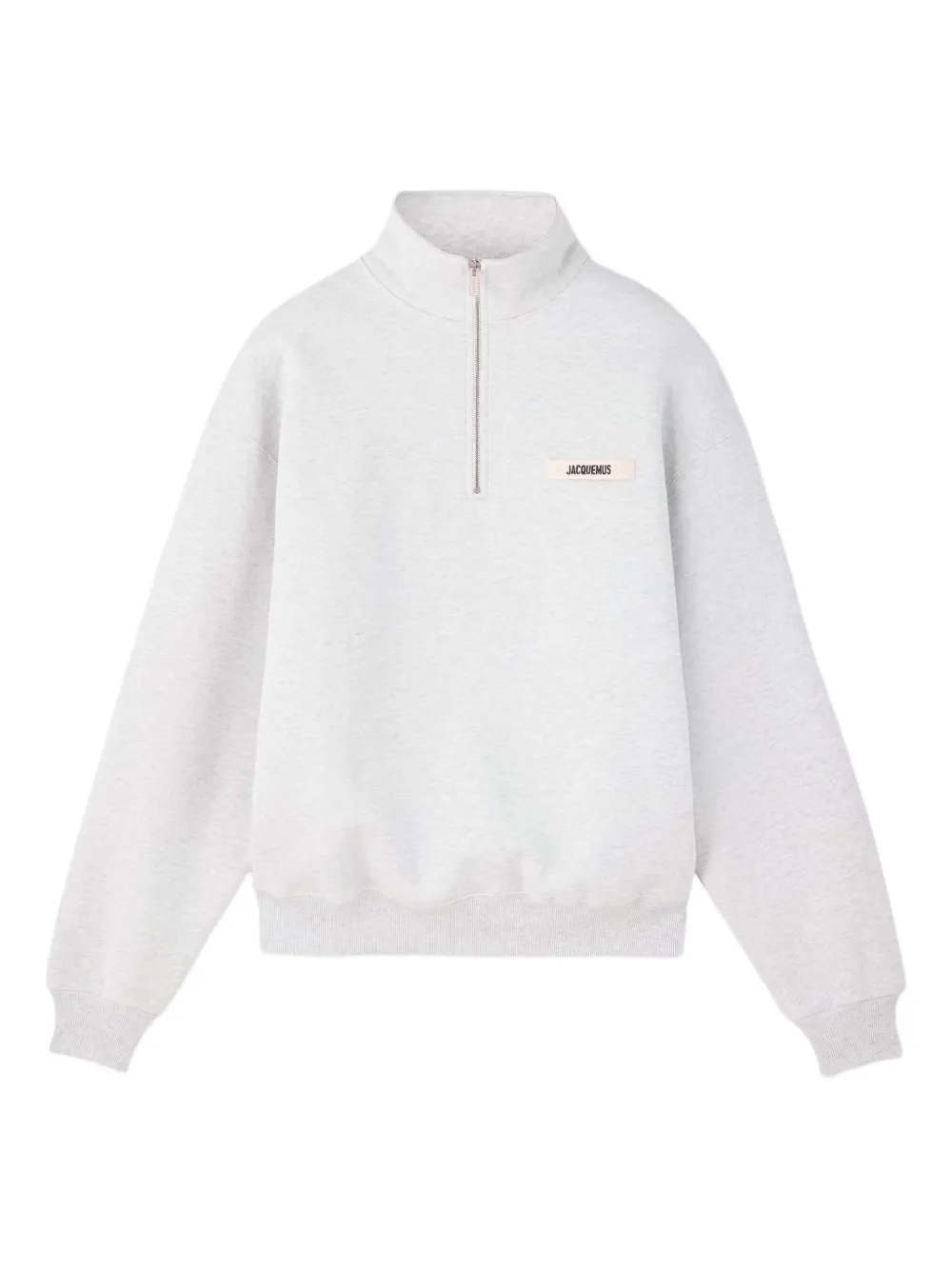 Jacquemus sweat à col zippé | gris | Image 1