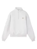 Jacquemus half-zip pullover sweatshirt - Grey