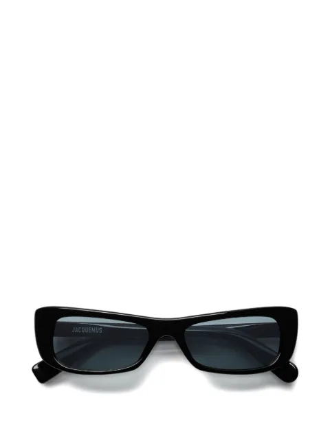 Jacquemus Capri rectangle-frame sunglasses