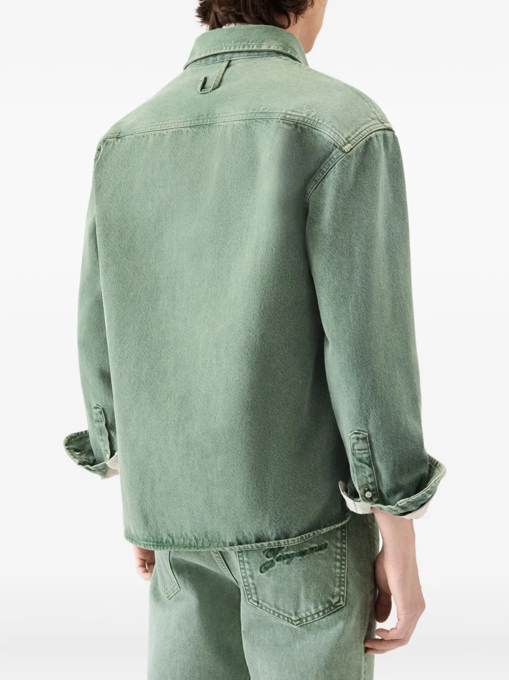 Jacquemus Denim overhemd Groen