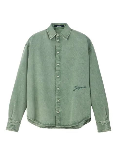 Jacquemus faded denim shirt