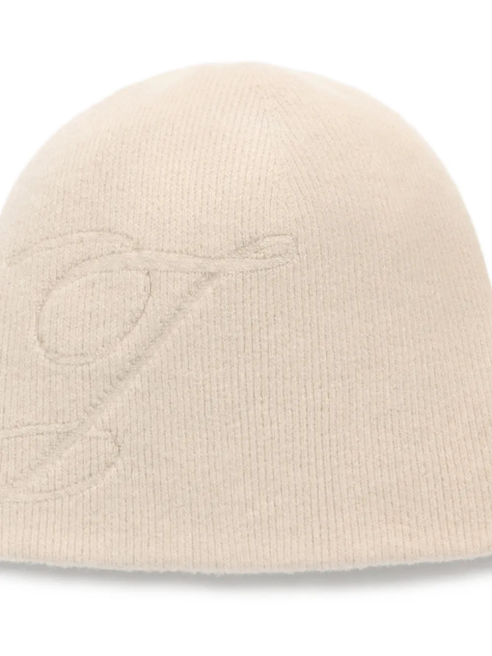 Jacquemus Muts met J logo Beige