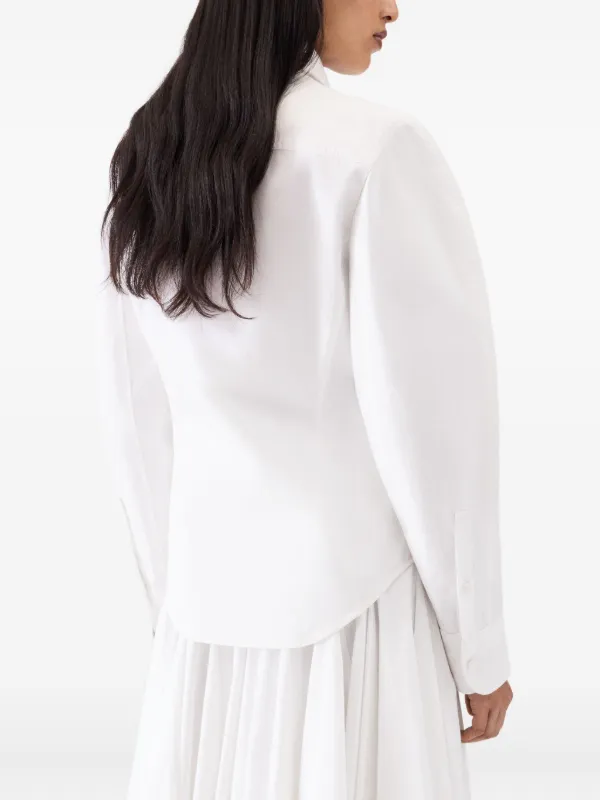 Jacquemus Le Ovalo シャツ | ホワイト | FARFETCH JP