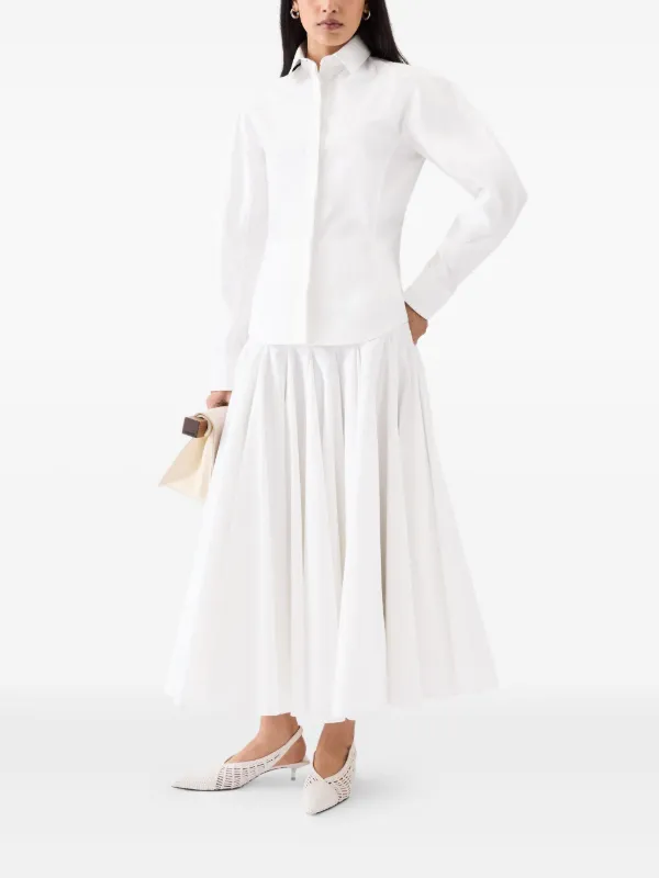 Jacquemus Le Ovalo シャツ | ホワイト | FARFETCH JP