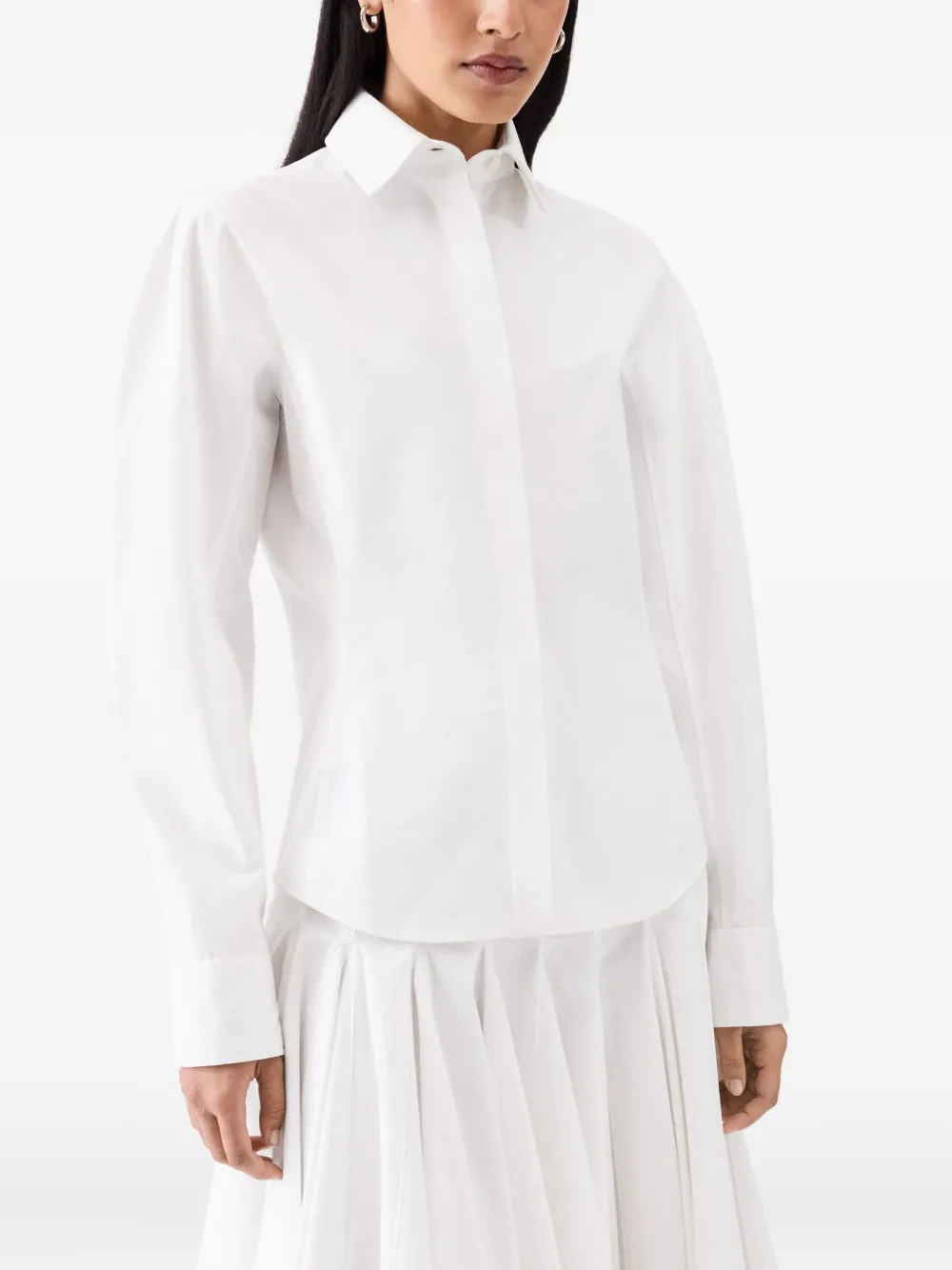 Jacquemus Le Ovalo blouse Wit