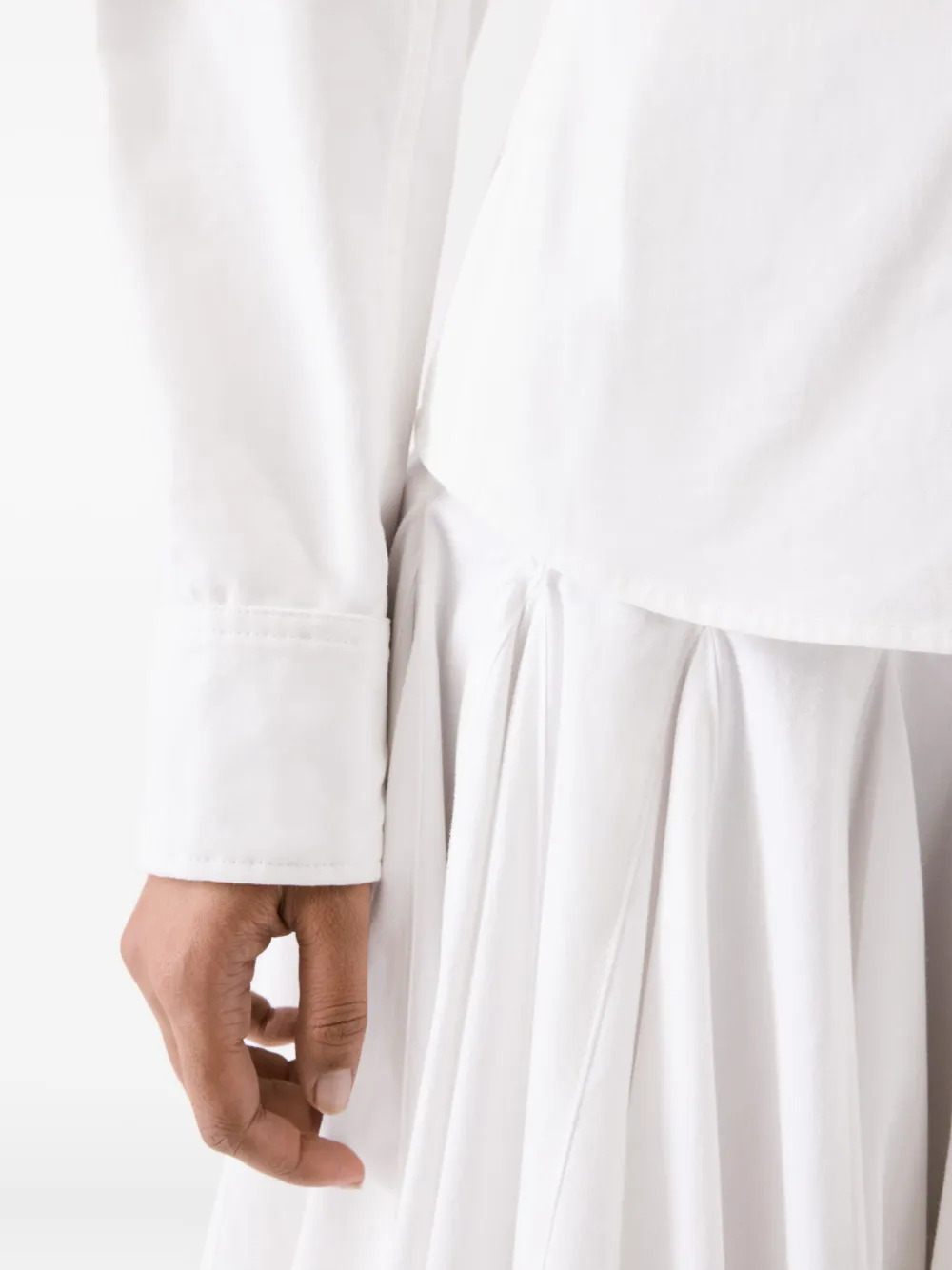 Jacquemus Le Ovalo blouse Wit