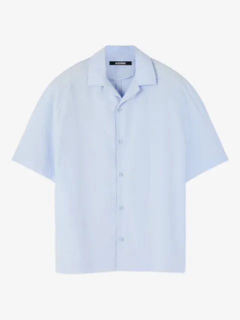 Jacquemus camisa Le Fonccio con manga corta y botones