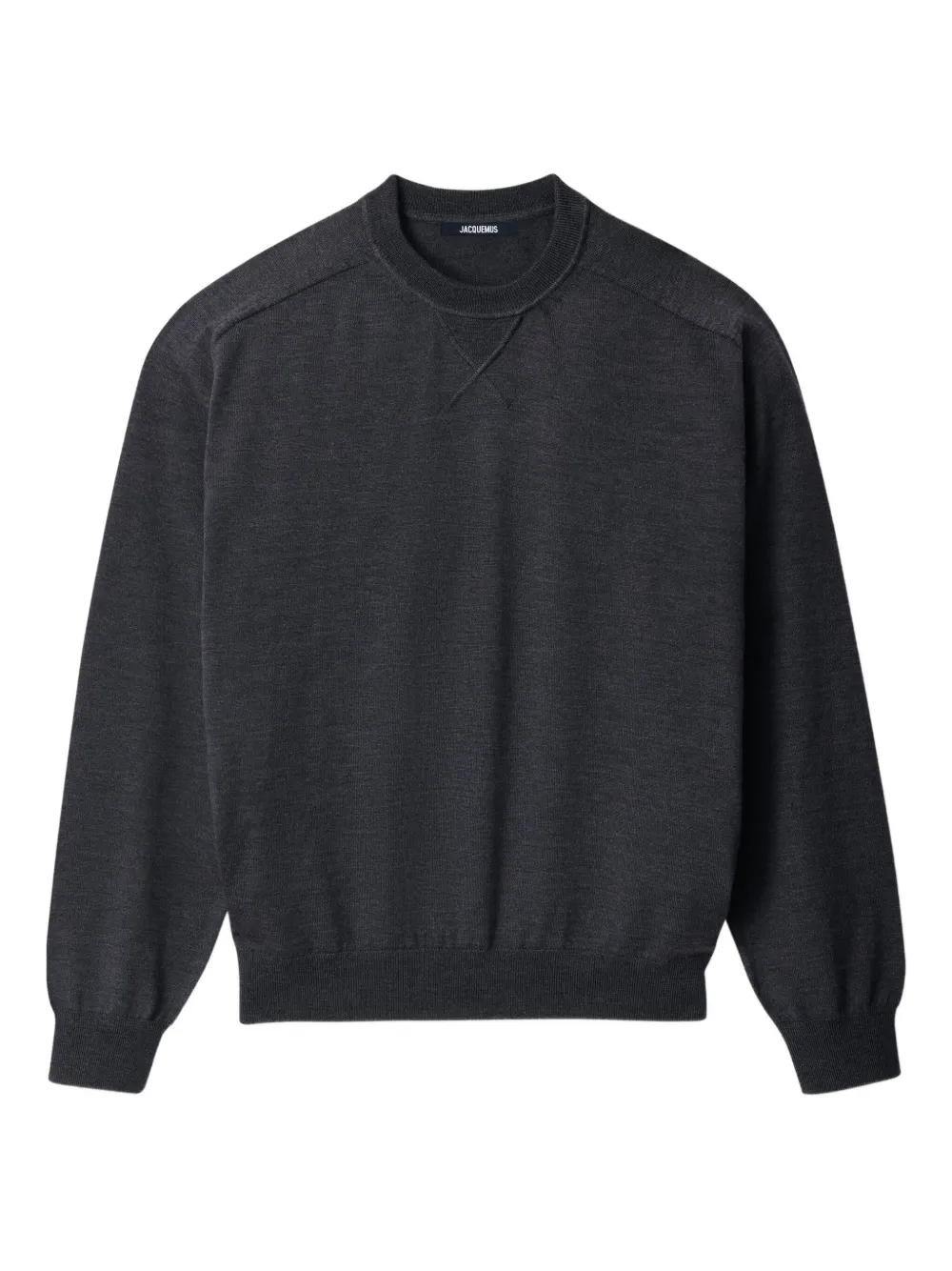 Jacquemus Le Brode embroidered sweatshirt | Grey | Image 1
