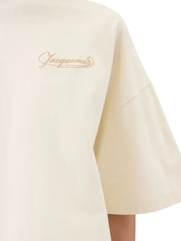 Jacquemus Corto Cropped T-shirt | Neutrals | FARFETCH Jacquemus Corto Cropped T-shirt | Neutrals | FARFETCH