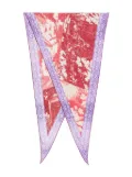 Pierre-Louis Mascia silk printed scarf - Neutrals