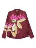 Pierre-Louis Mascia long-sleeved shirt - Red