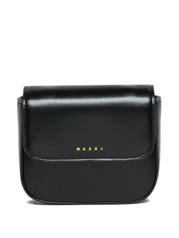 【週末セール】MARNI kids ショルダーバッグ ブラック Marni Kids Punk ショルダーバッグ | ブラック | FARFETCH JP