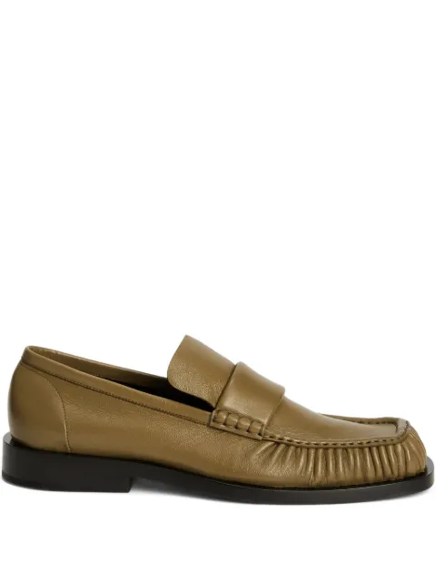 Jil Sander wrinkled-detail loafers