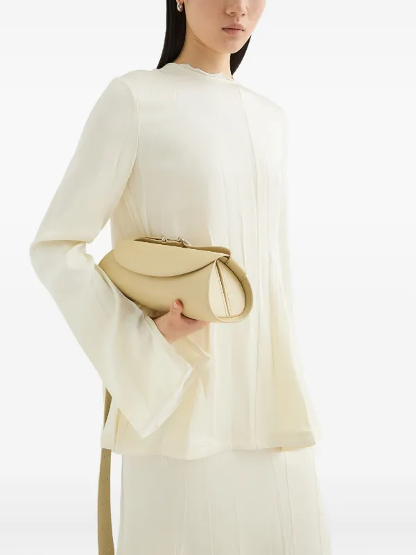 ★Jil Sander★ Small Cannolo Shoulder Bag Pale Yellow J07WD0 30002093_59354309_600.jpg