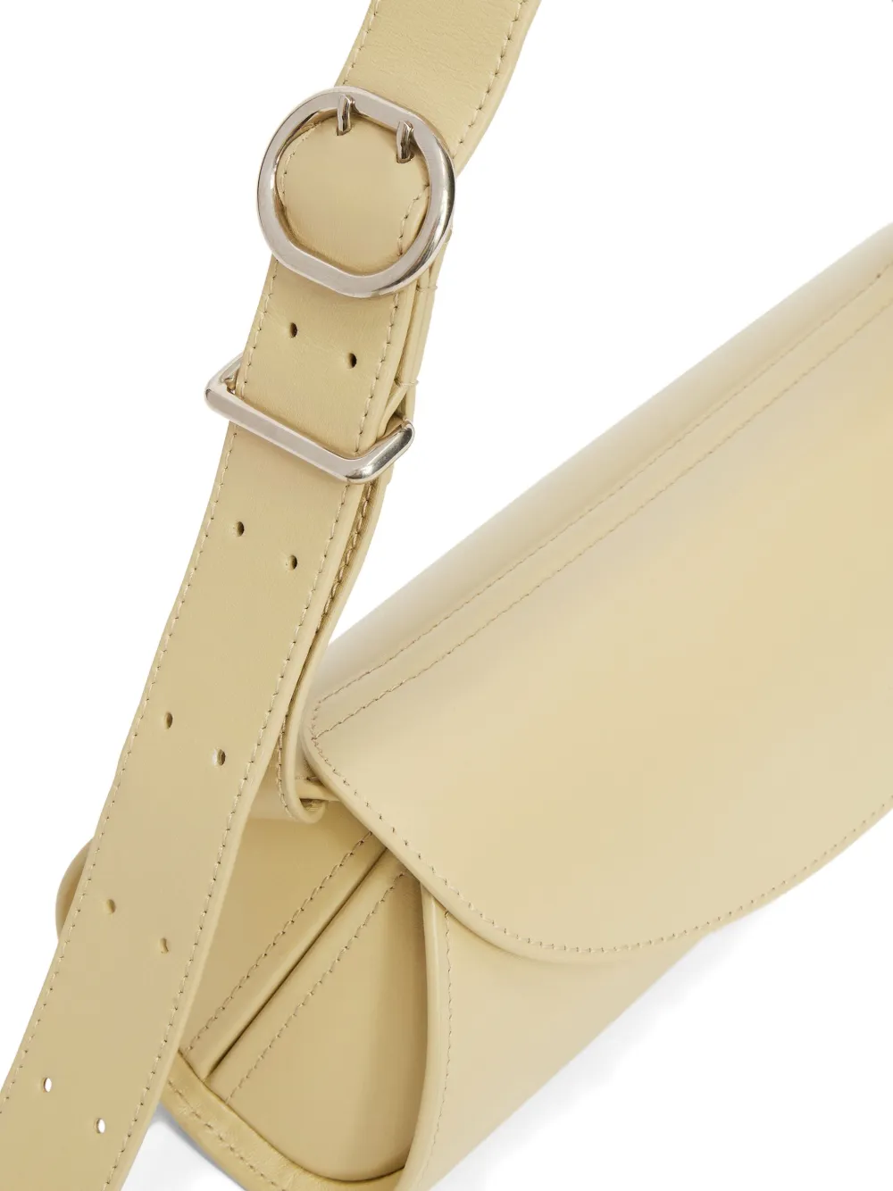 Jil Sander Cannolo kleine schoudertas Geel