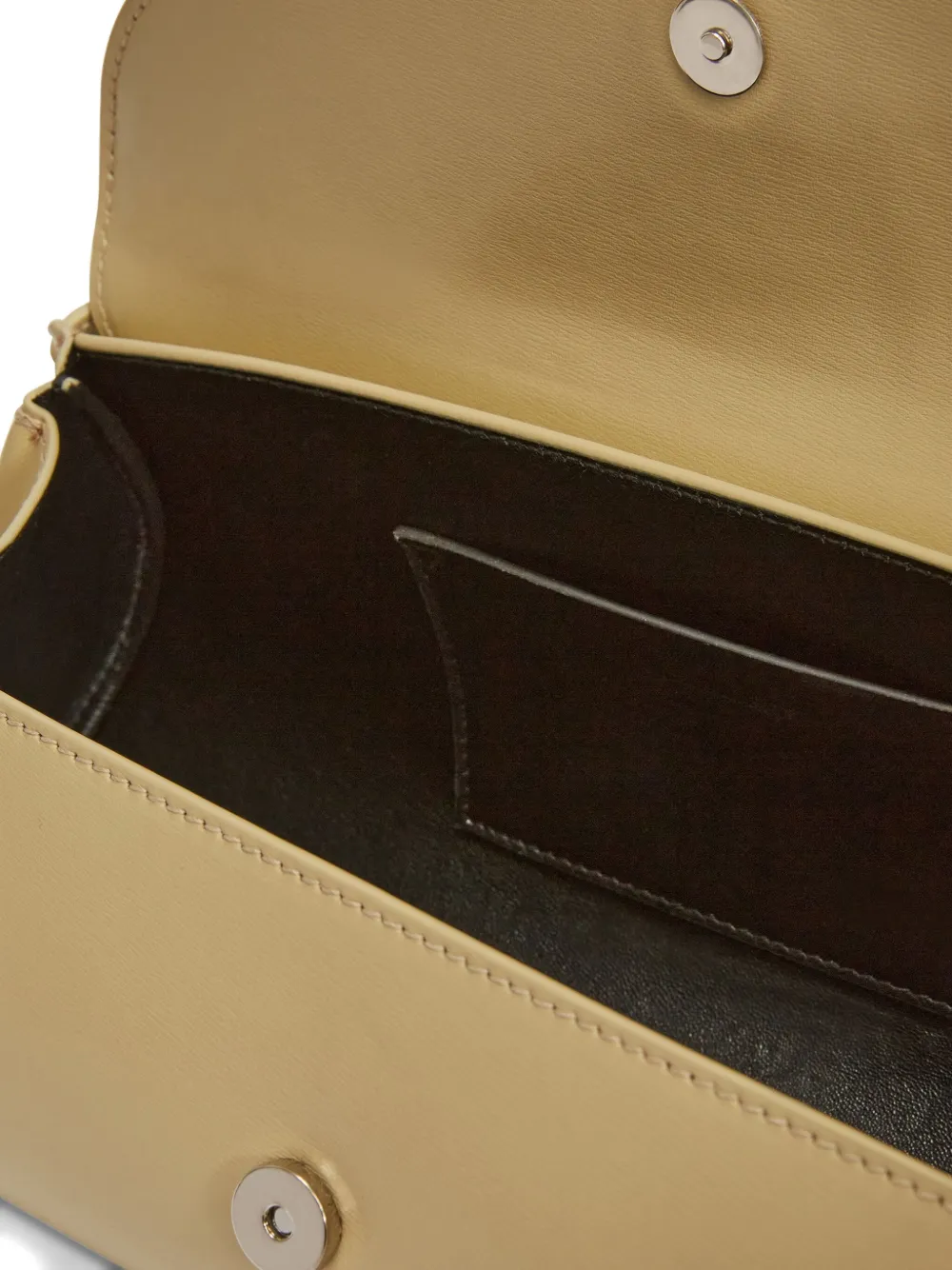 Jil Sander Cannolo kleine schoudertas Geel
