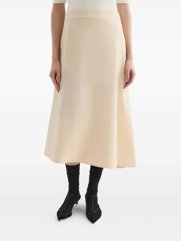 Jil Sander アシンメトリー スカート | ニュートラル | FARFETCH JP