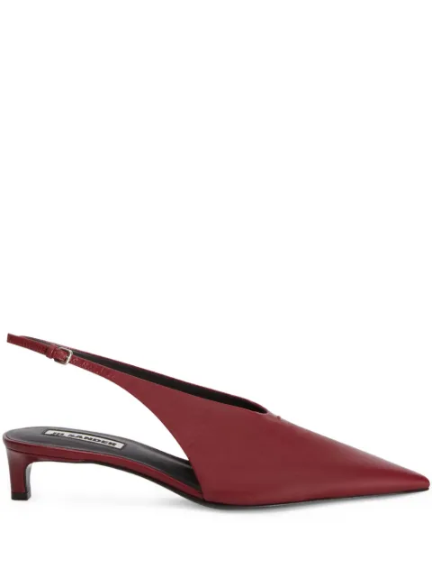 Jil Sander leather pumps