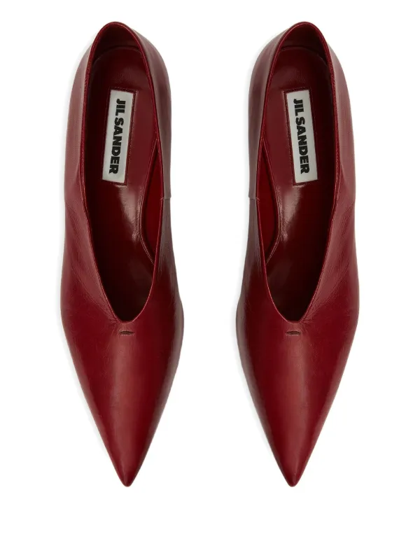 JIL SANDER ジルサンダーバレリーナ ダークレッド38 JIL SANDER(ジル サンダー)のBALLERINA通販 | 集英社HAPPY PLUS STORE