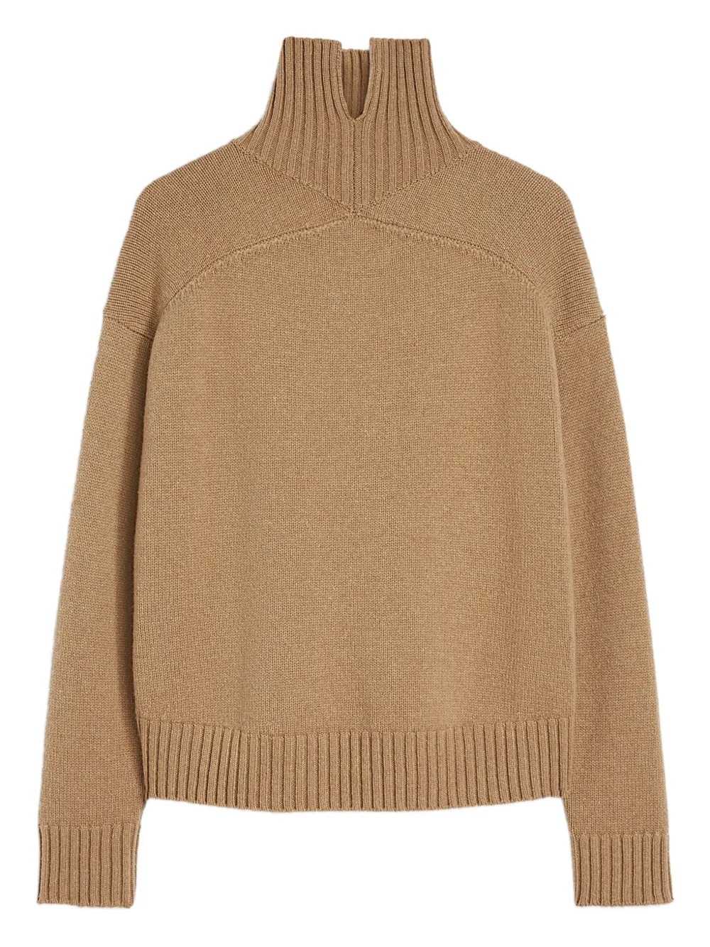 Jil Sander Trui met hoge hals Bruin