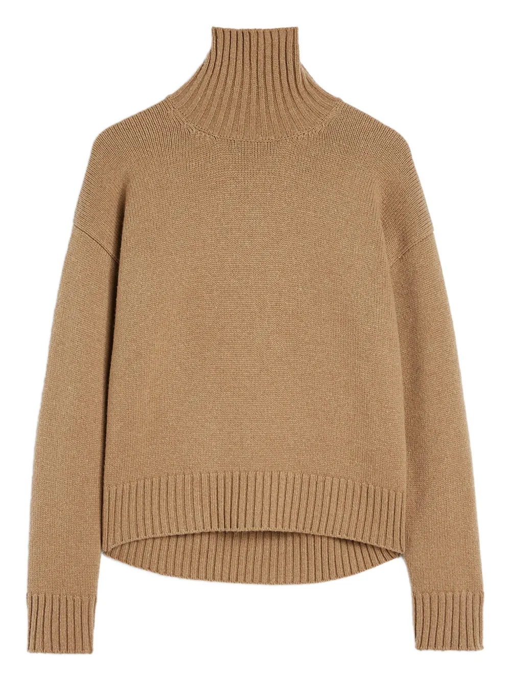 Jil Sander suéter con cuello de tortuga | marrón | Image 1