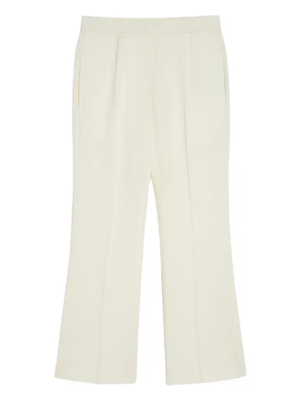 Jil Sander Wool Trousers | White | FARFETCH RO