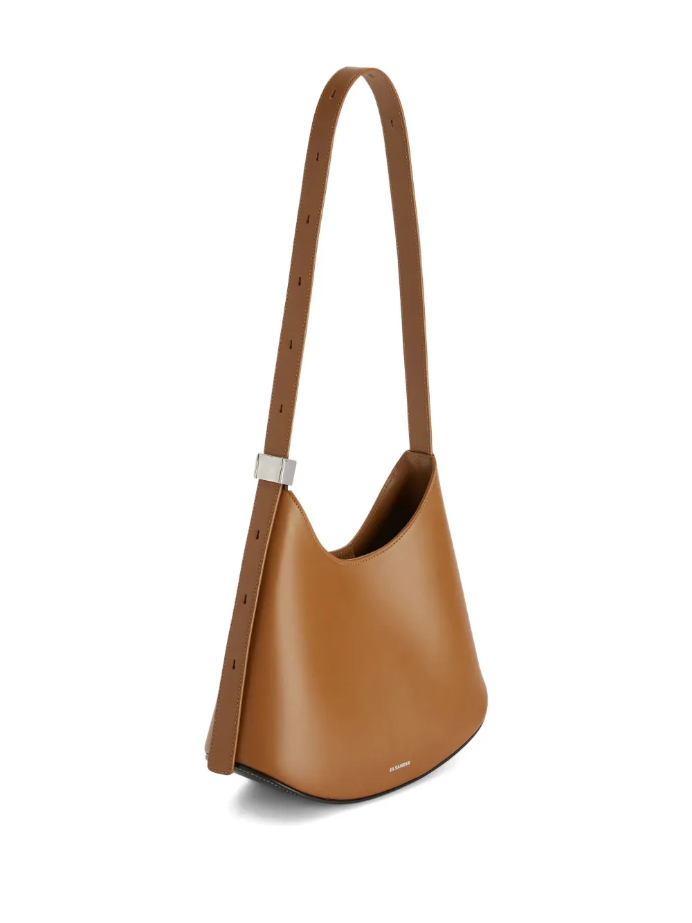 Jil Sander small Eldorado shoulder bag - Bruin