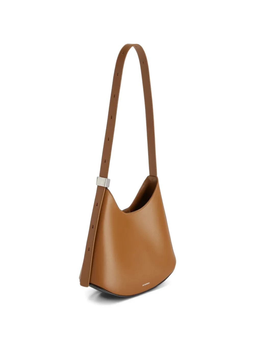 Jil Sander Eldorado kleine schoudertas Bruin