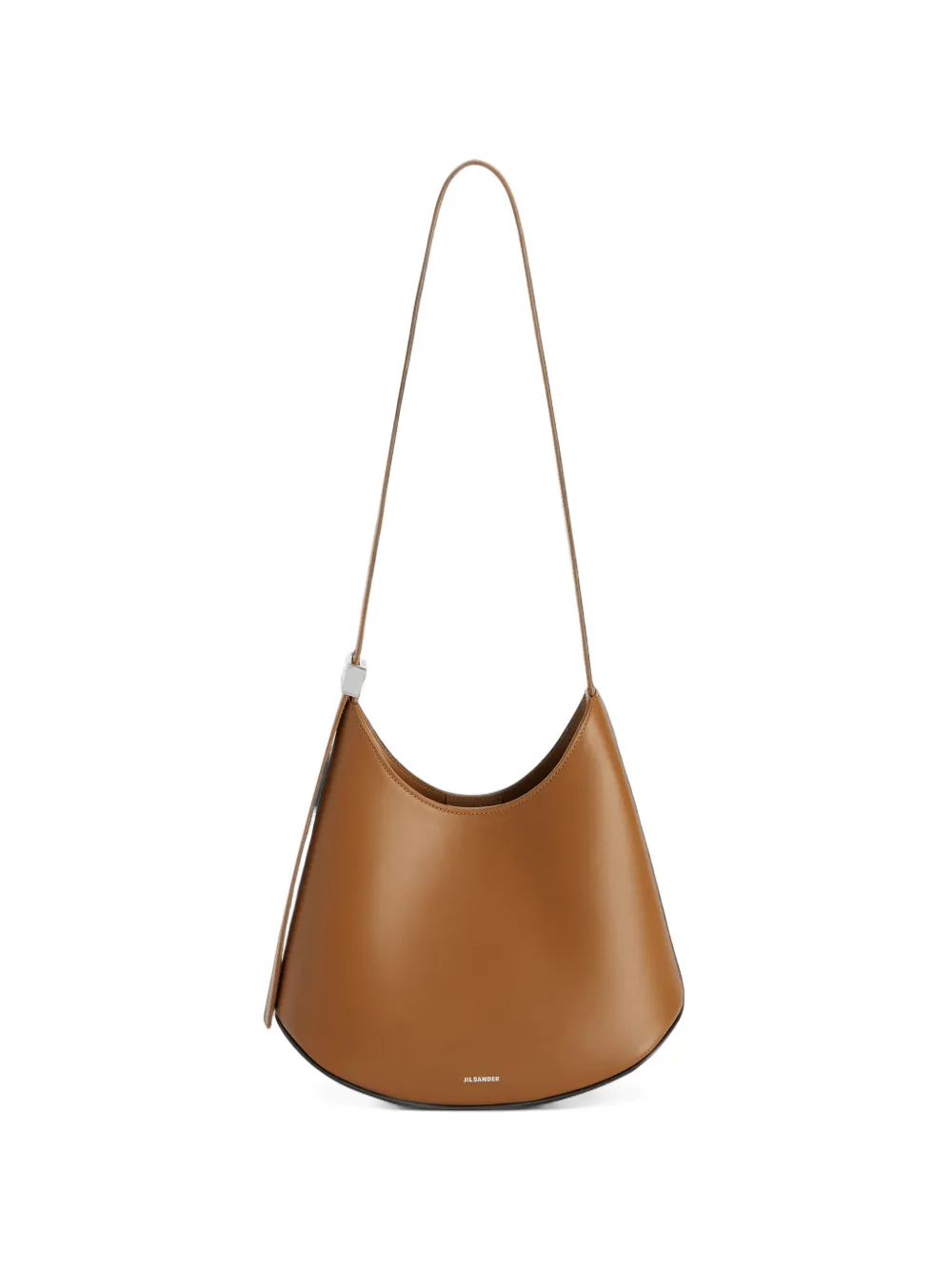 Jil Sander Eldorado kleine schoudertas Bruin