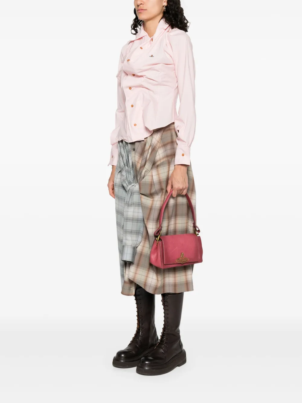 Vivienne Westwood Kleine Hazer schoudertas - Rood