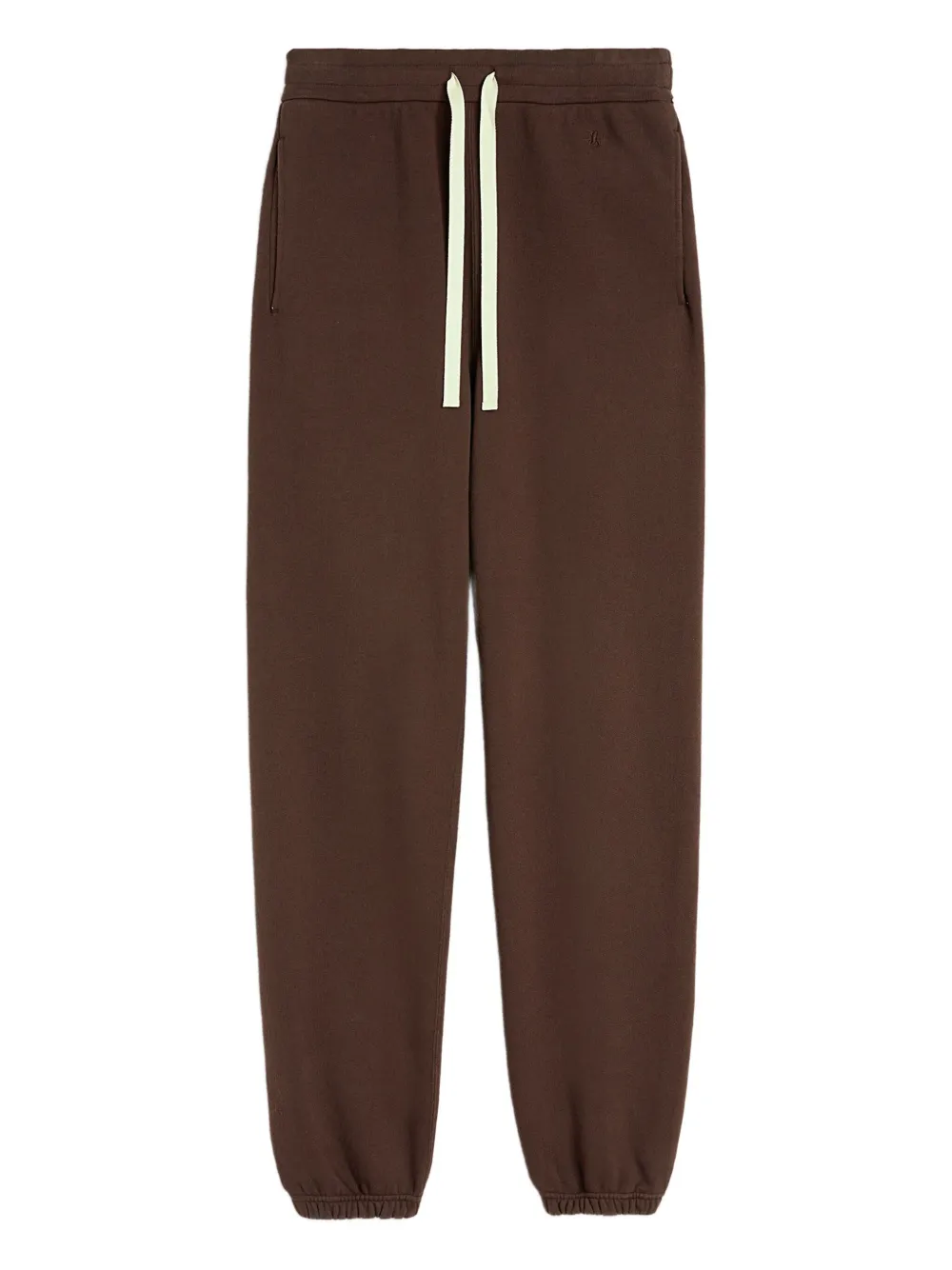 JIL SANDER+ Katoenen badstof trainingsbroek Bruin
