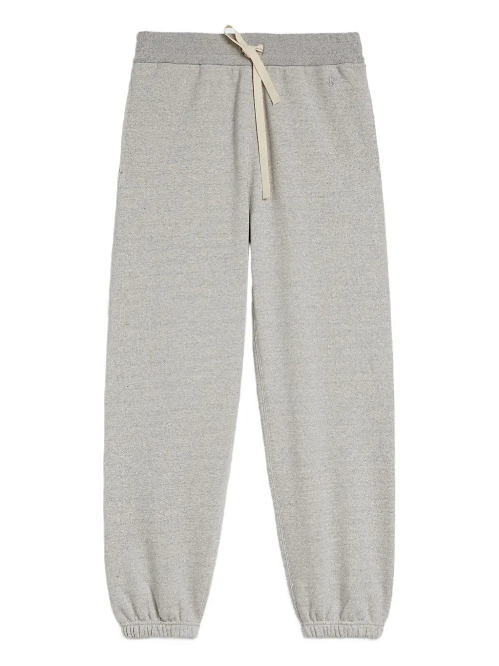 Jil Sander logo-embroidered cotton track pants | Grey | Image 1