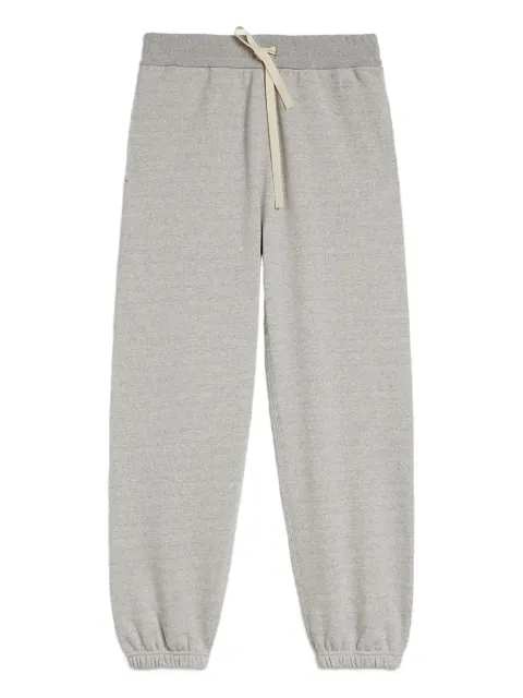 Jil Sander logo-embroidered cotton track pants
