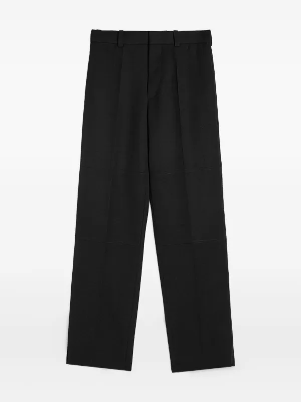 19SS JIL SANDER ウールスラックス 50 Jil Sander ウールパンツ | ブラック | FARFETCH JP