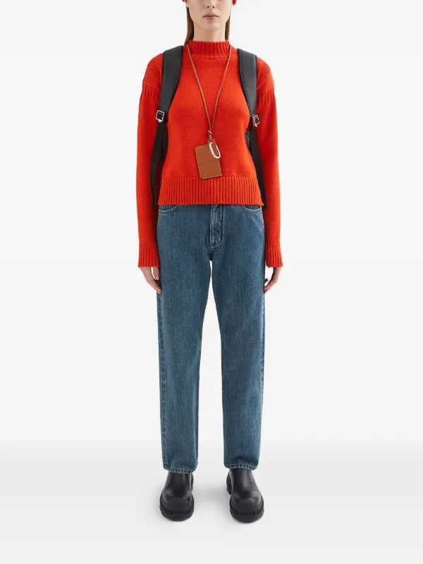 Jil Sander ウール セーター | オレンジ | FARFETCH JP
