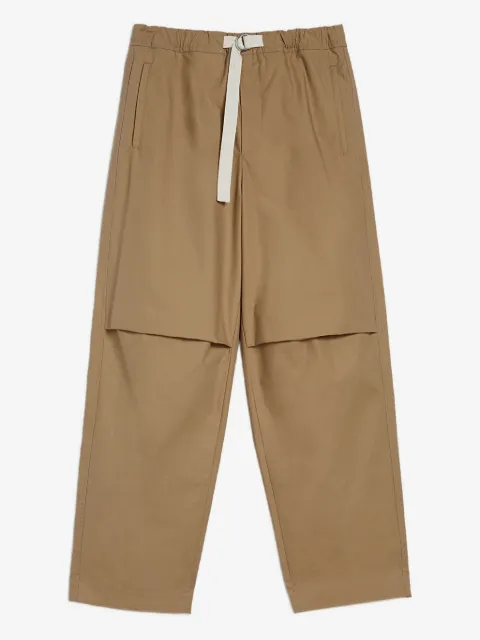 Jil Sander belted pocket-detail trousers