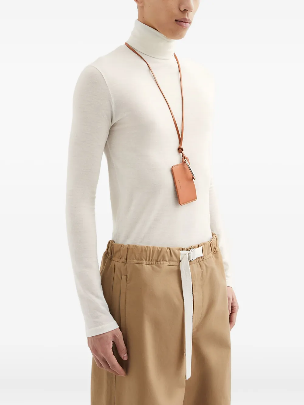 Jil Sander Katoenen broek Beige