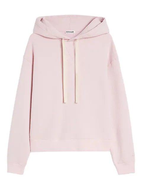 JIL SANDER+ cotton terry hoodie