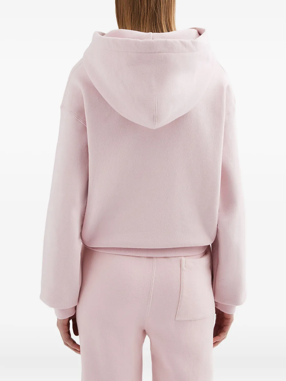 Jil Sander+ Cotton Terry Hoodie In Pink