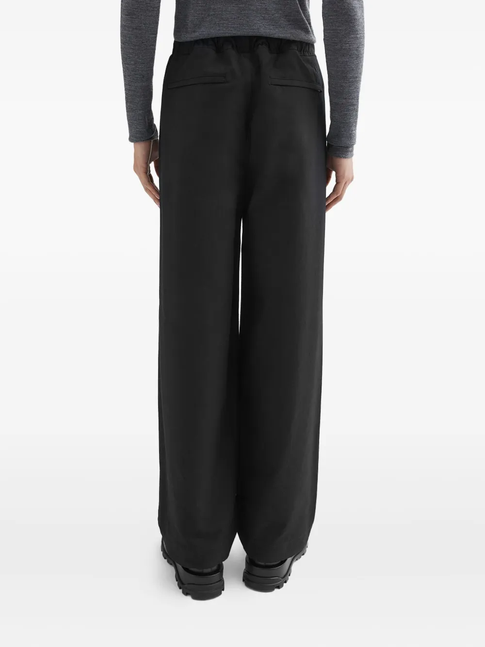 Jil Sander Katoenen broek Zwart