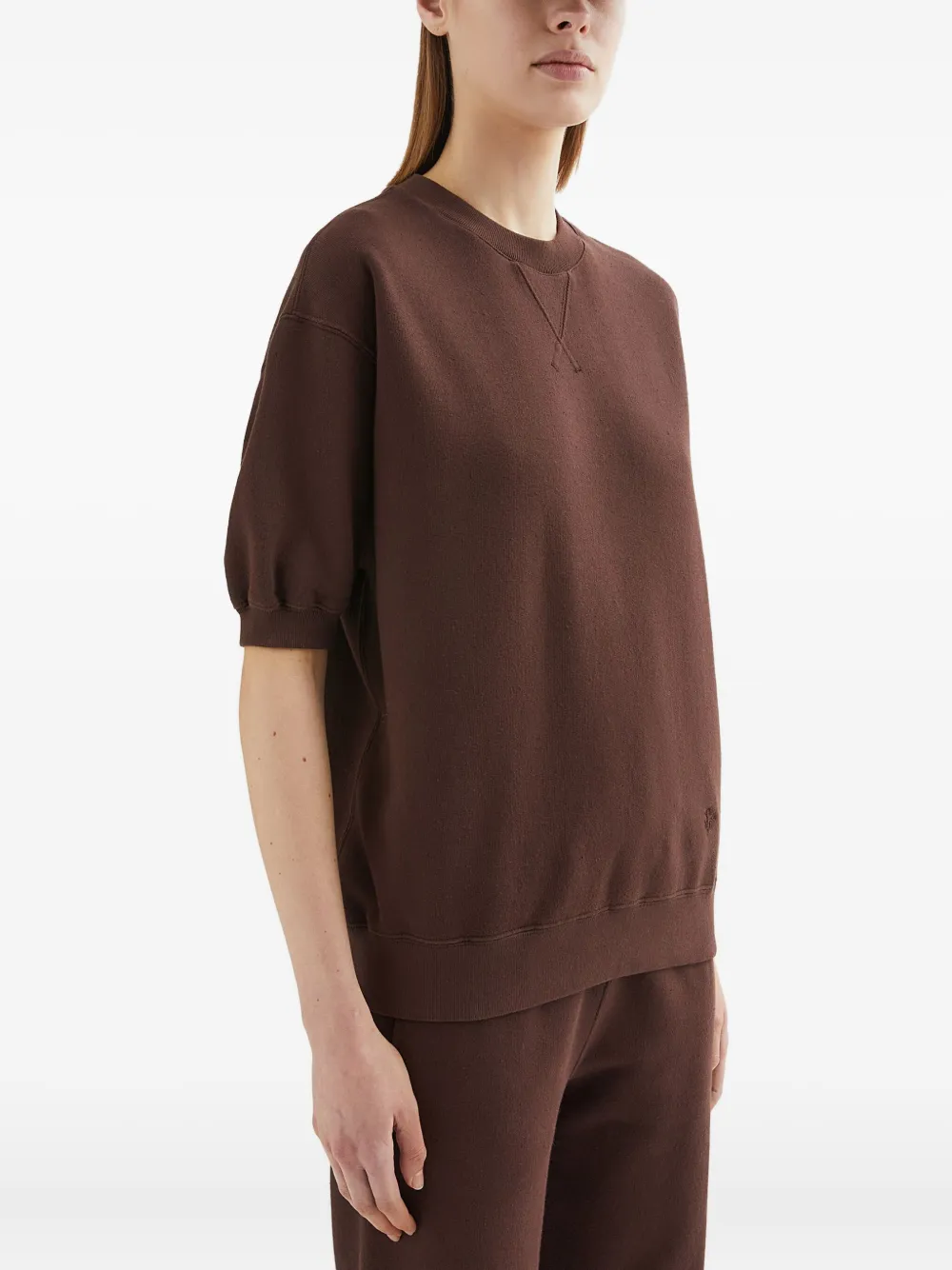 JIL SANDER+ Katoenen badstof T-shirt Bruin