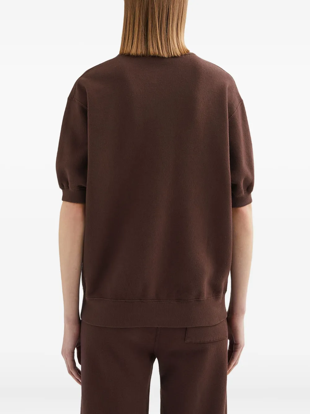 JIL SANDER+ Katoenen badstof T-shirt Bruin
