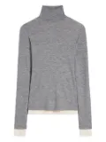 JIL SANDER+ wool layered T-shirt - Grey