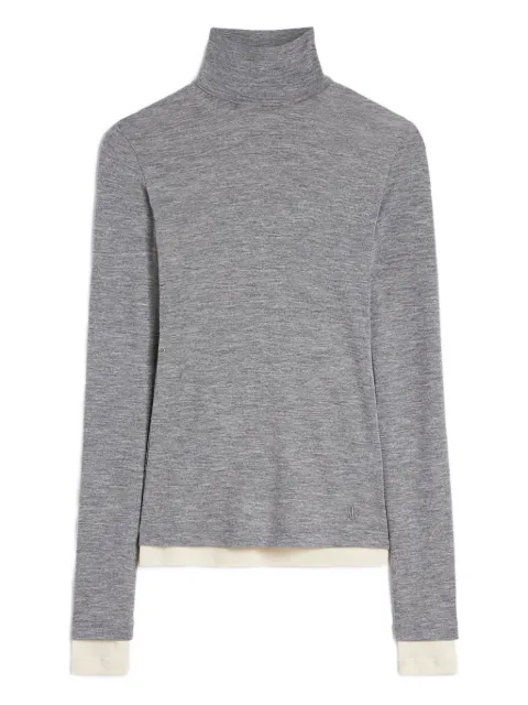 JIL SANDER+ wool layered T-shirt