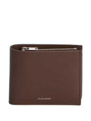 Jil Sander 二つ折り財布 | ブラウン | FARFETCH JP